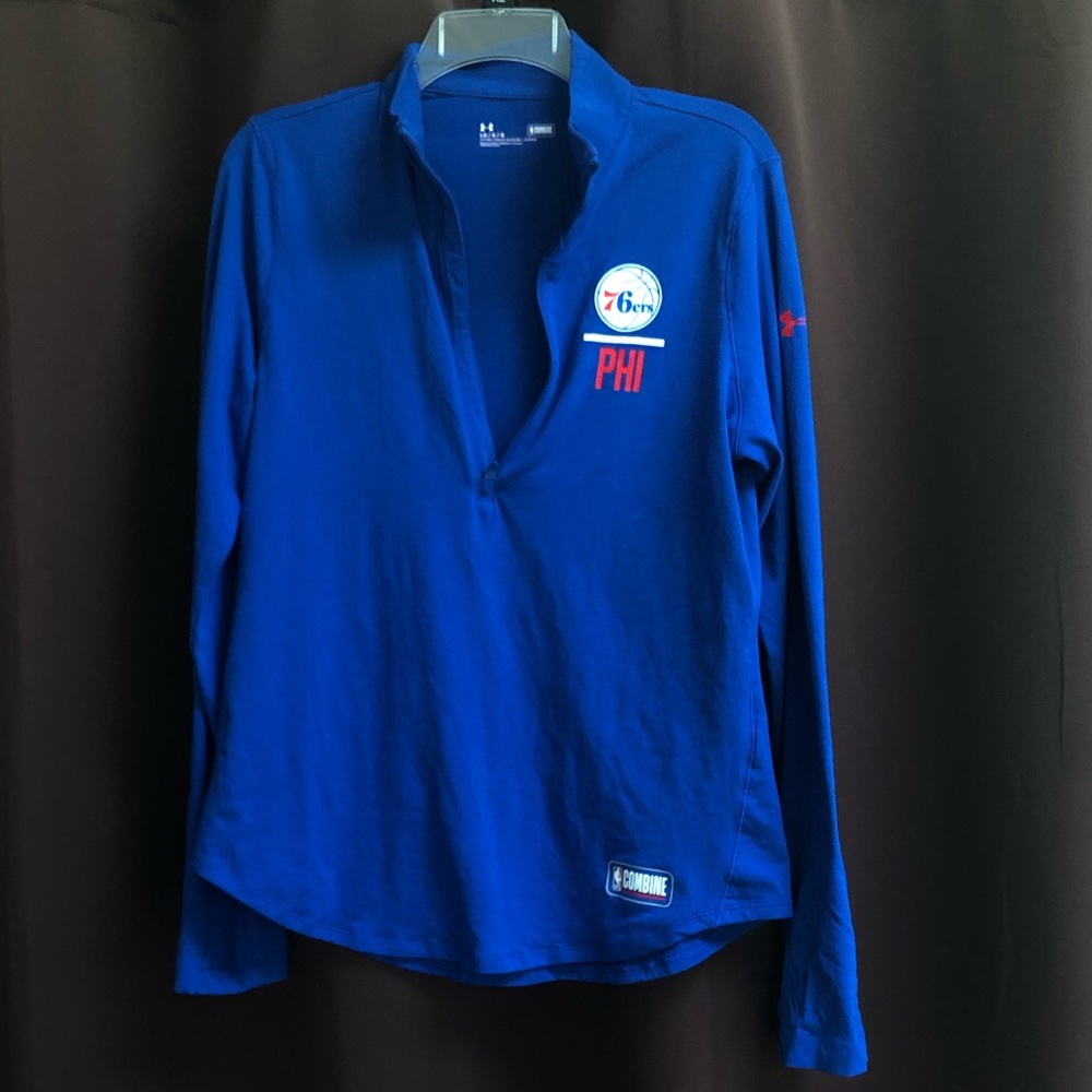 76ers 1/4 Zip